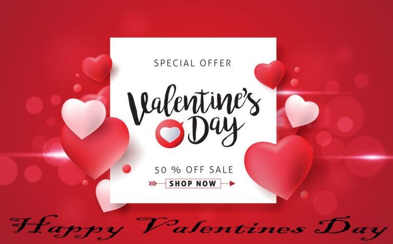 Save 50% through Valentine's Day
